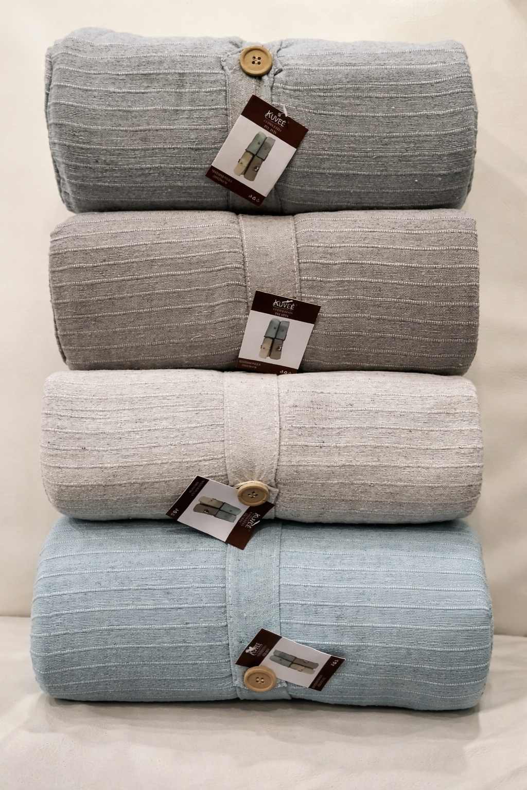 Copriletto matrimoniale Telaviv Kuveè Home 250x250 cm