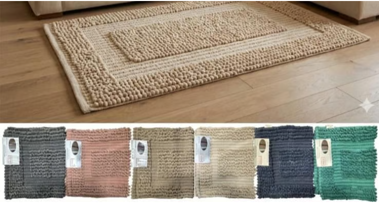 Tappeto bagno Rodi in cotone