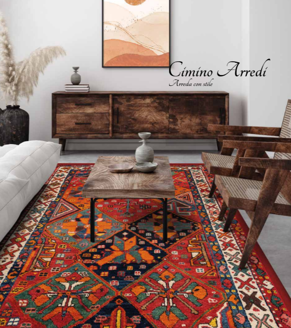 Tappeto Emozioni D’Oriente Bakhtiari Arancio