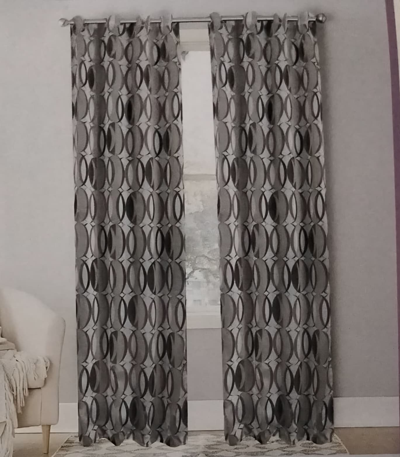 Tenda Istanbul arredo moderna con borchie