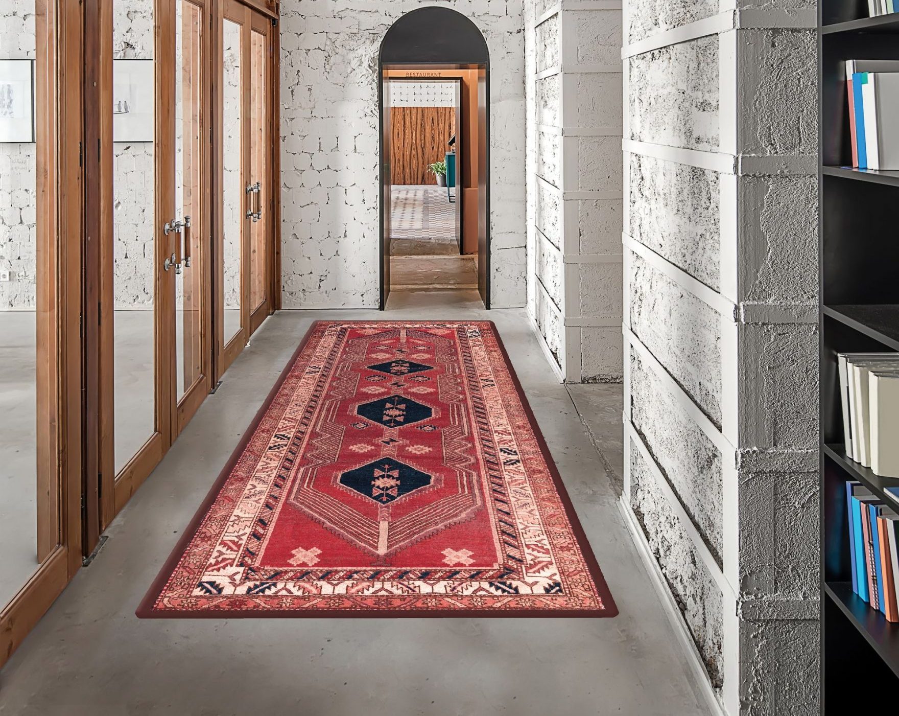 TAPPETO BAKHTIARI SALMONE 