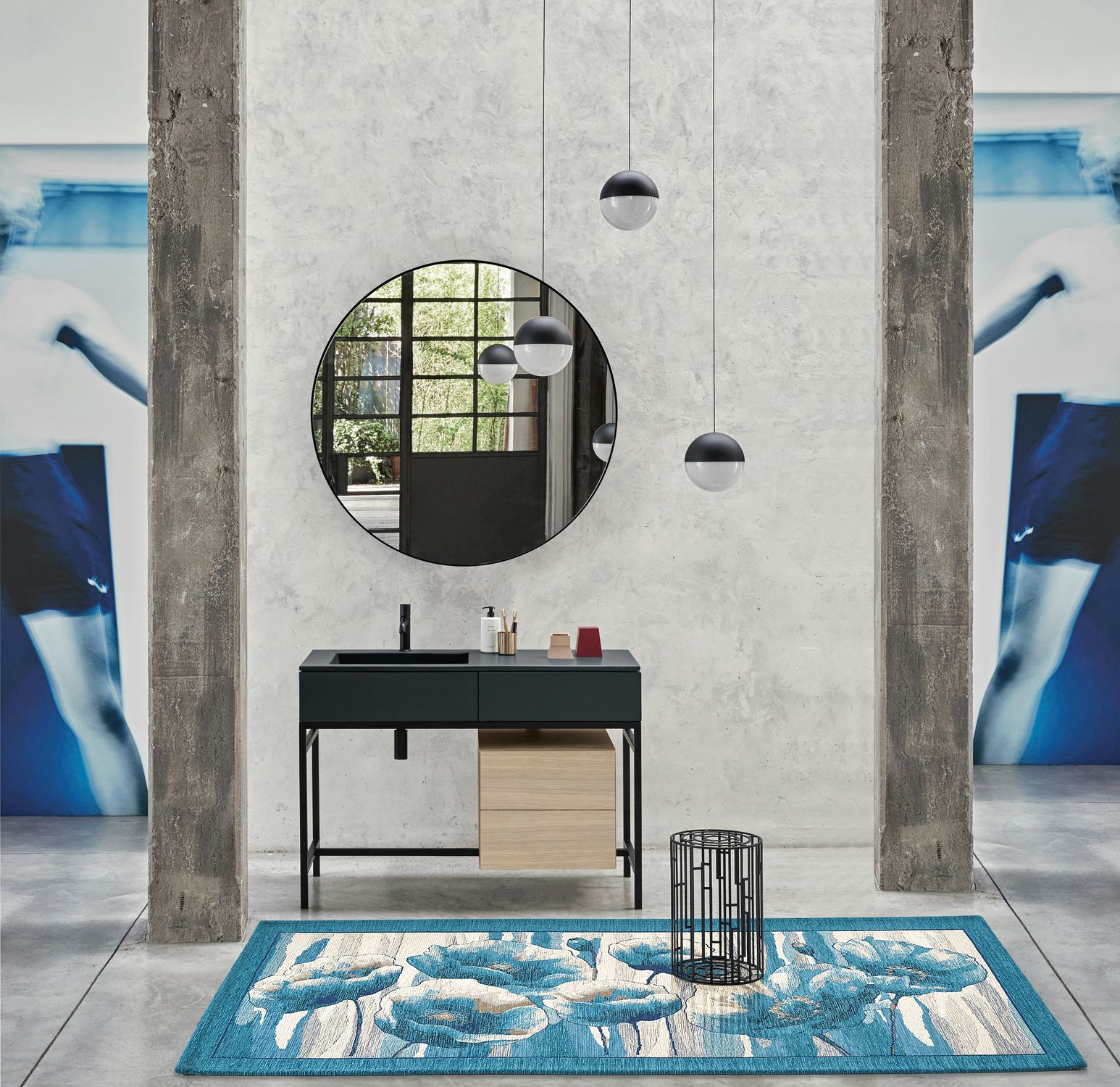 Tappeto Amsterdam By Suardi, Passatoia Moderna Antiscivolo Lavabile in Ciniglia