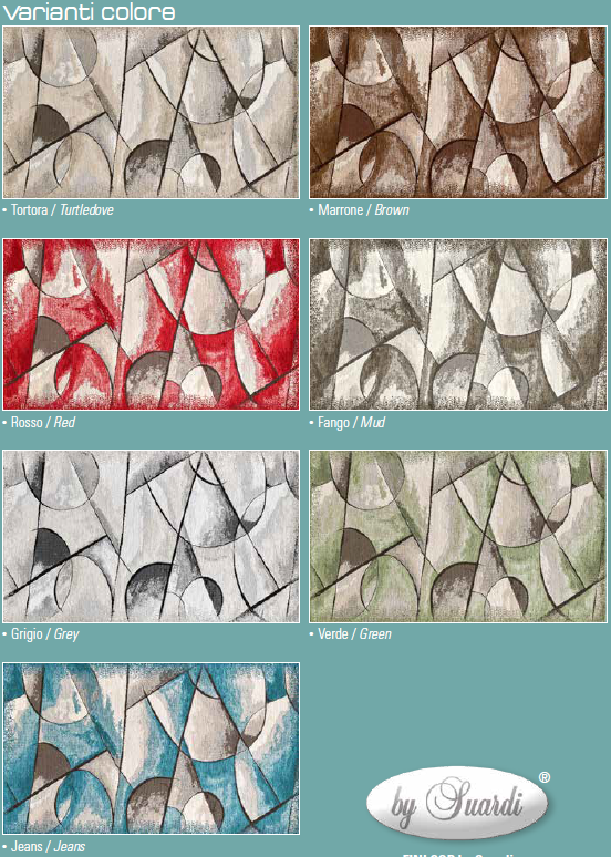 Tappeto Suardi Universo - Corsia Antiscivolo in Ciniglia Lavabile