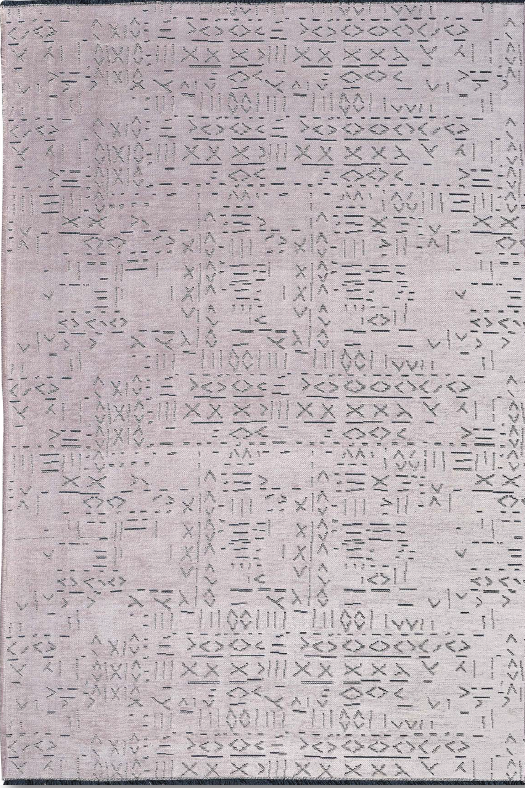 Tappeto Moderno Deco Fashion Trend in Misto Cotone con Trama Morbida e Motivo Geometrico Astratto