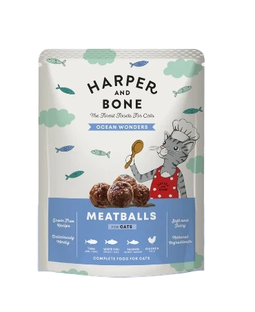 H&B PUOCH CAT OCEAN WONDERS 85GR