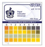 Papel hydrion Marca Civeq