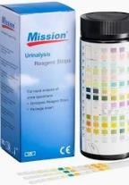 Tiras de orina reactivas multiparamétricas Marca mission