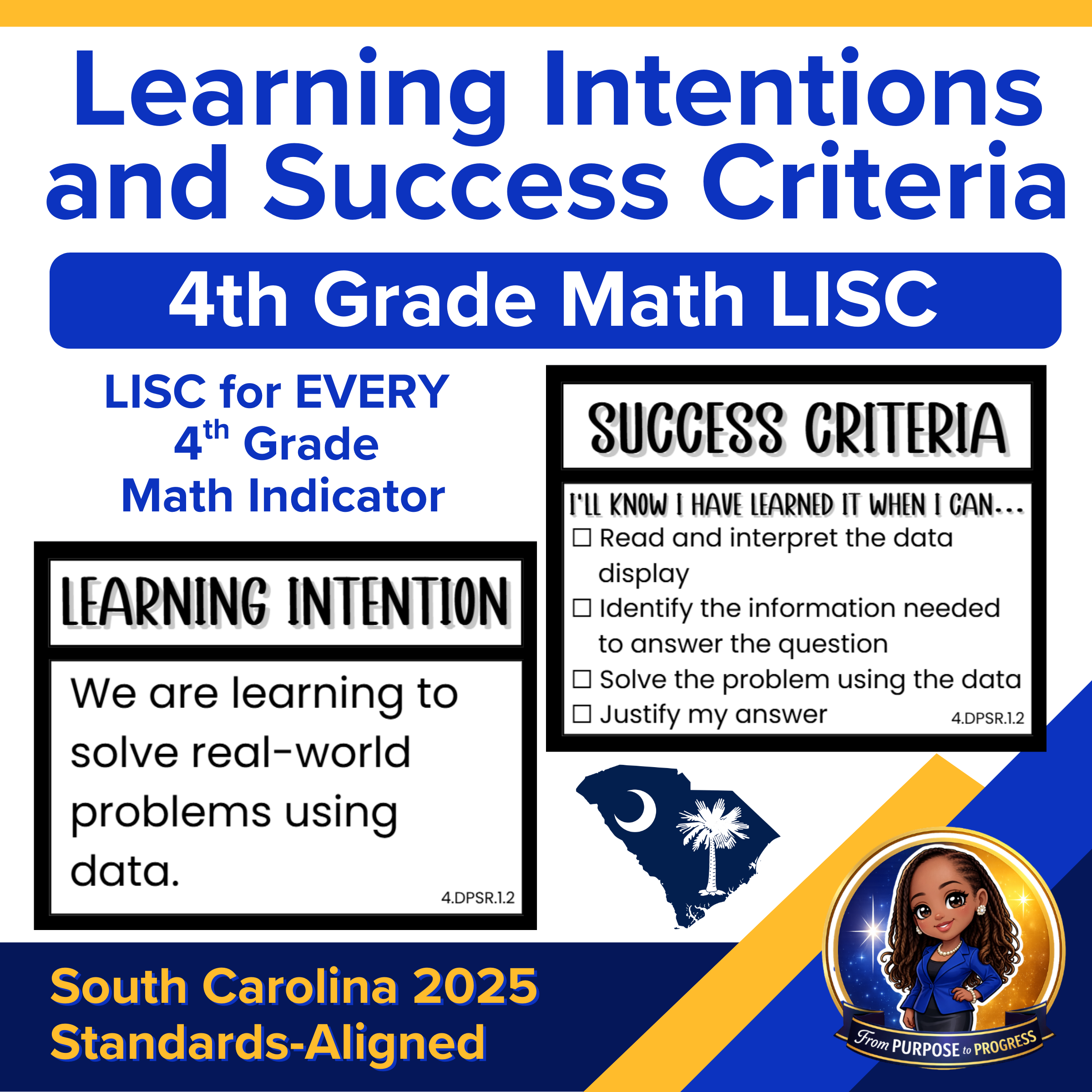 4th Grade Math Learning Intentions & Success Criteria | South Carolina