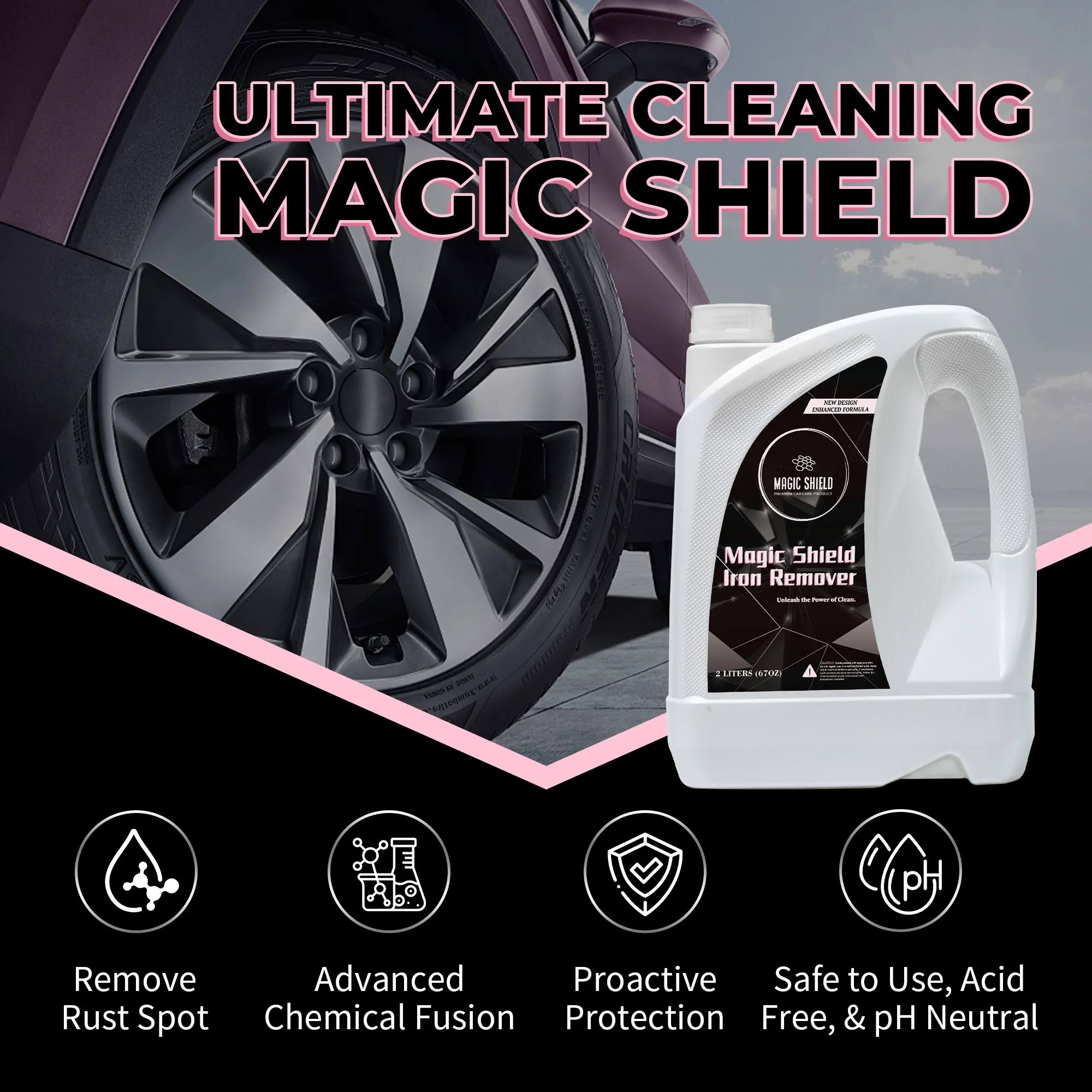 MAGIC SHIELD IRON REMOVER