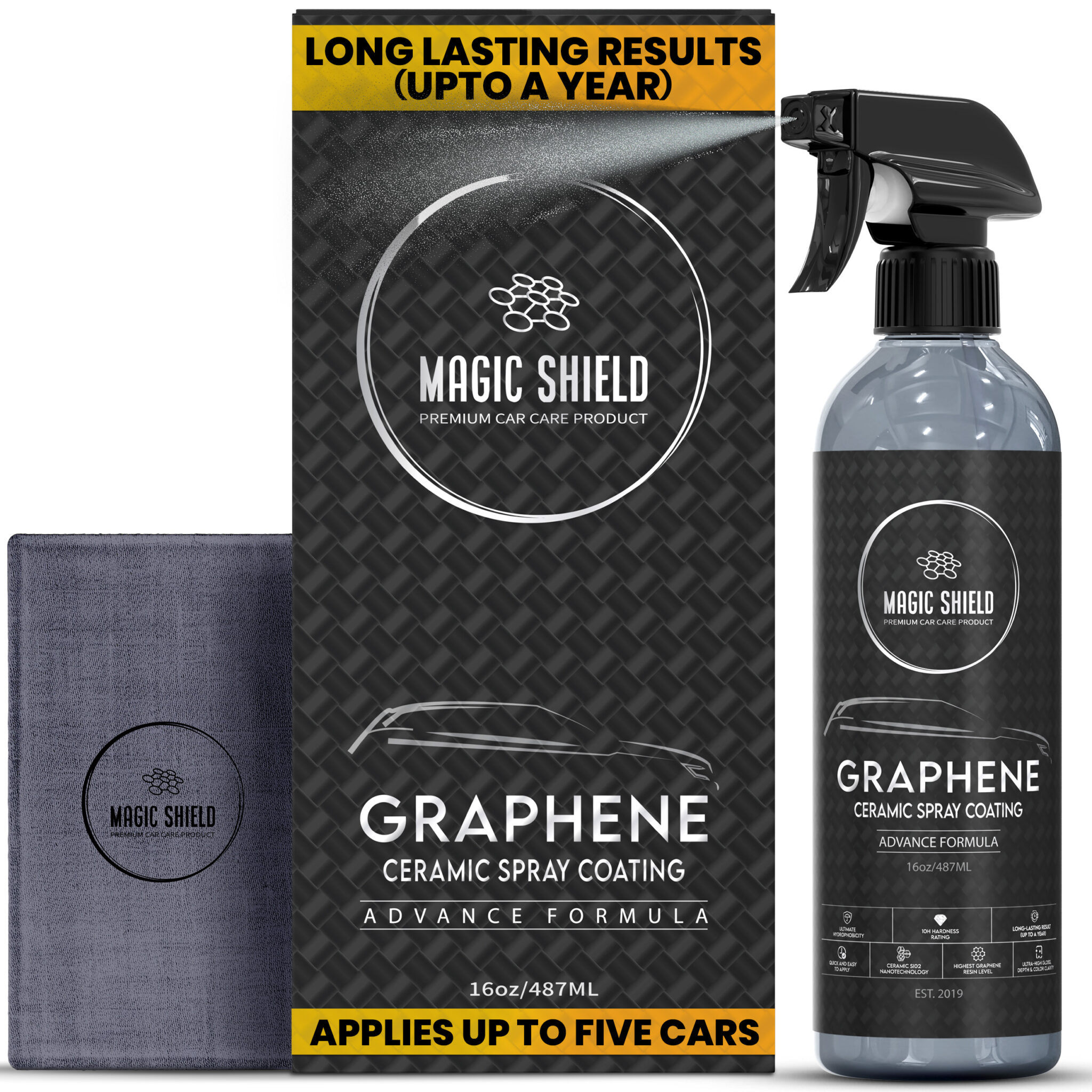 Magic Shield Graphene Ceramic Spray Coating