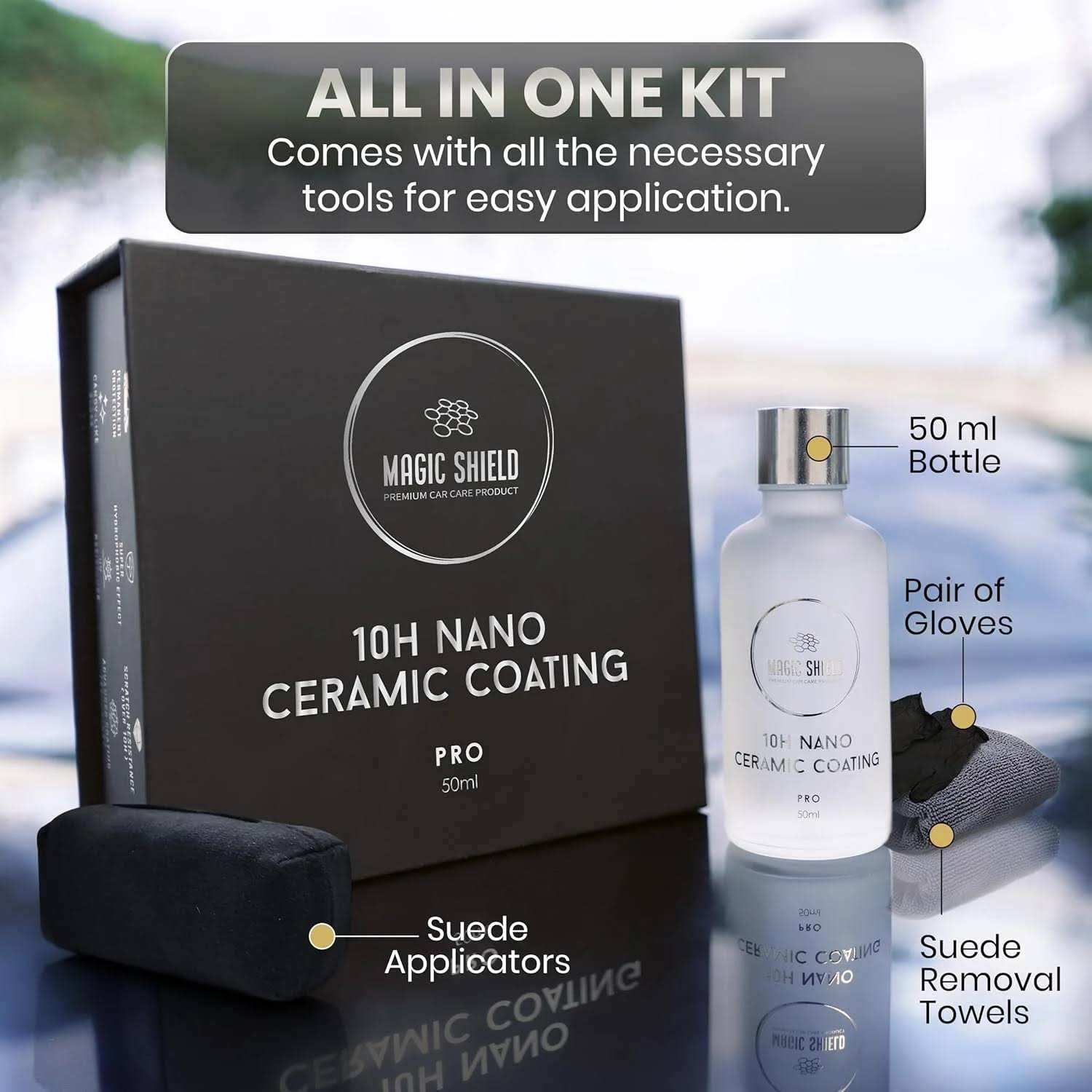 Magic Shield Ceramic Coating PRO 10H