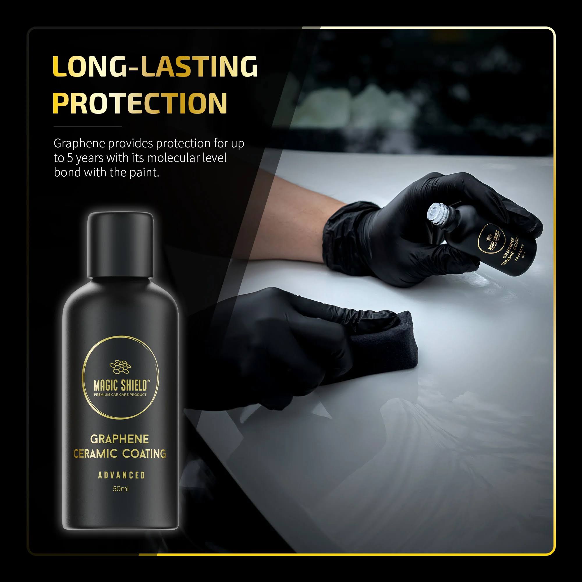 MAGIC SHIELD GRAPHENE CERAMIC COATING – ADVANCED
