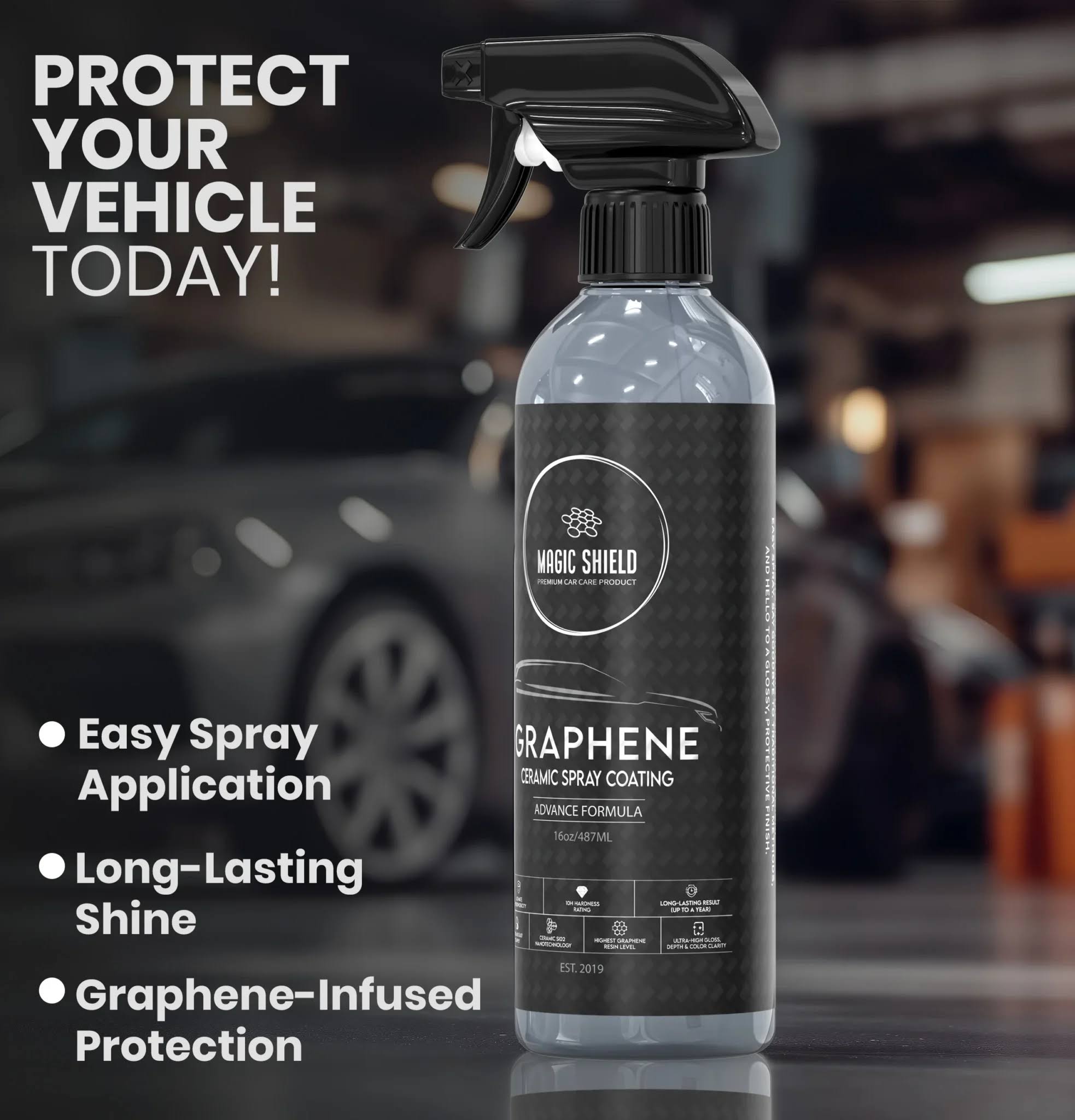 Magic Shield Graphene Ceramic Spray Coating