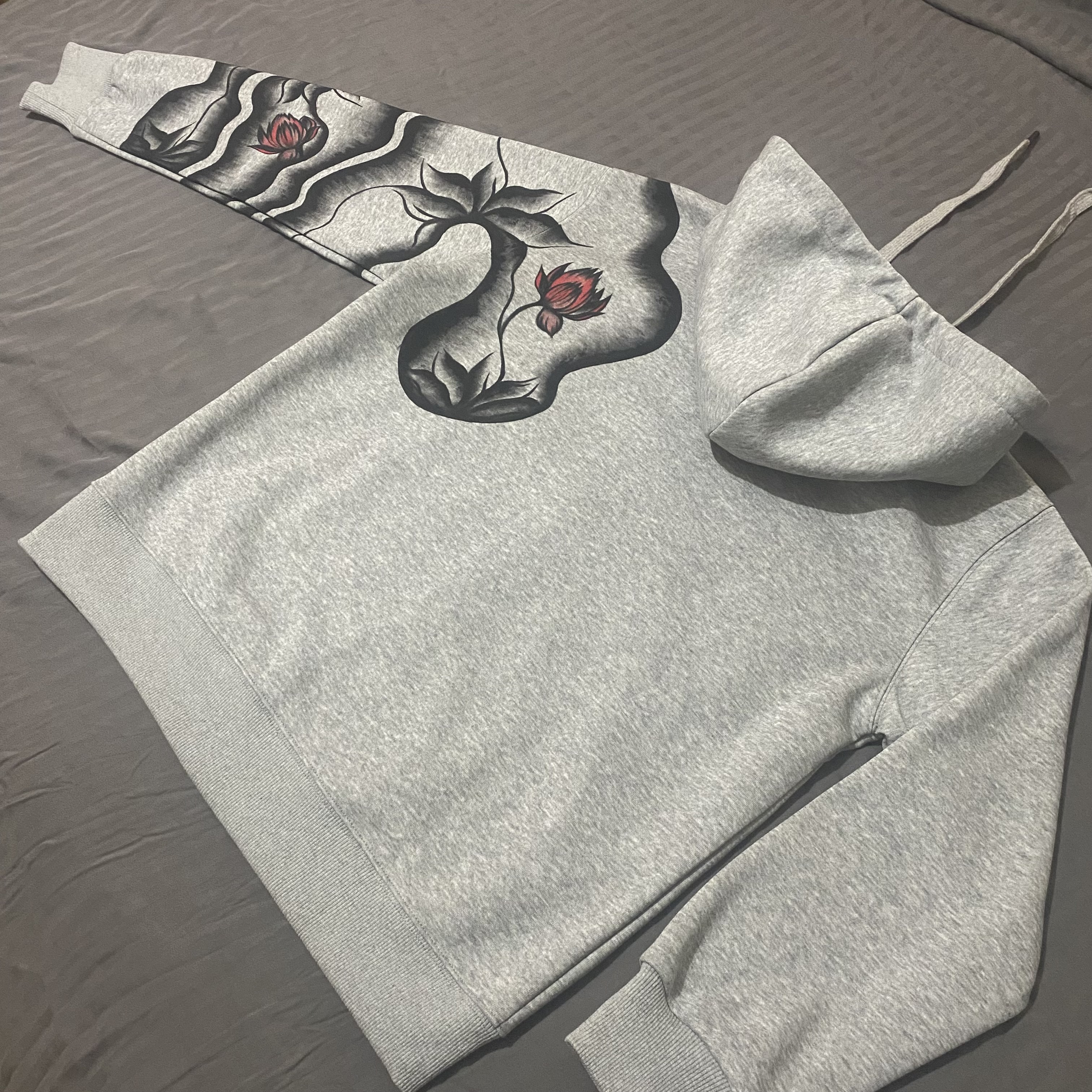 Polo Ralgh Laurent - Zip-through Grey Hoddie - M 