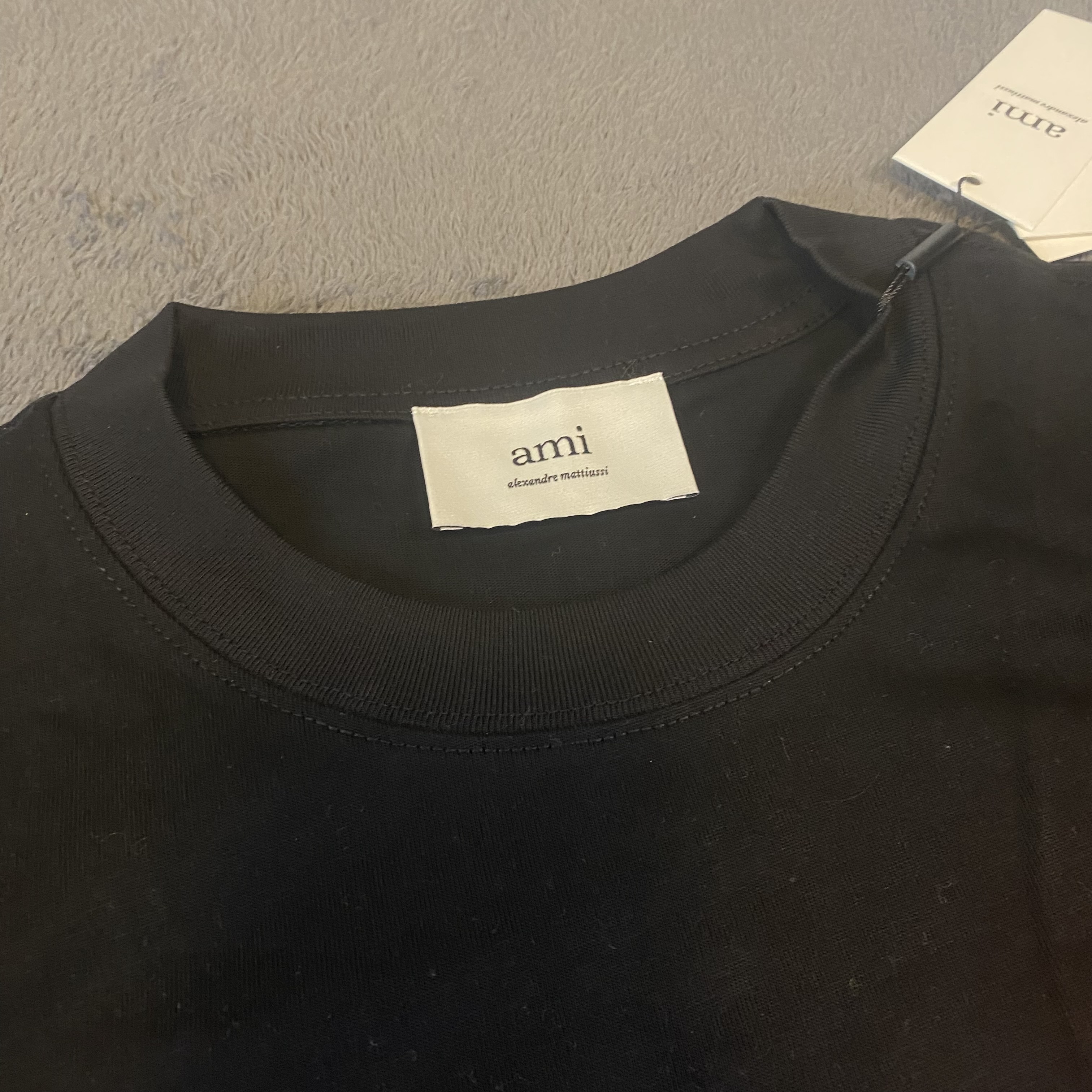 Ami Paris Black T-shirt - M