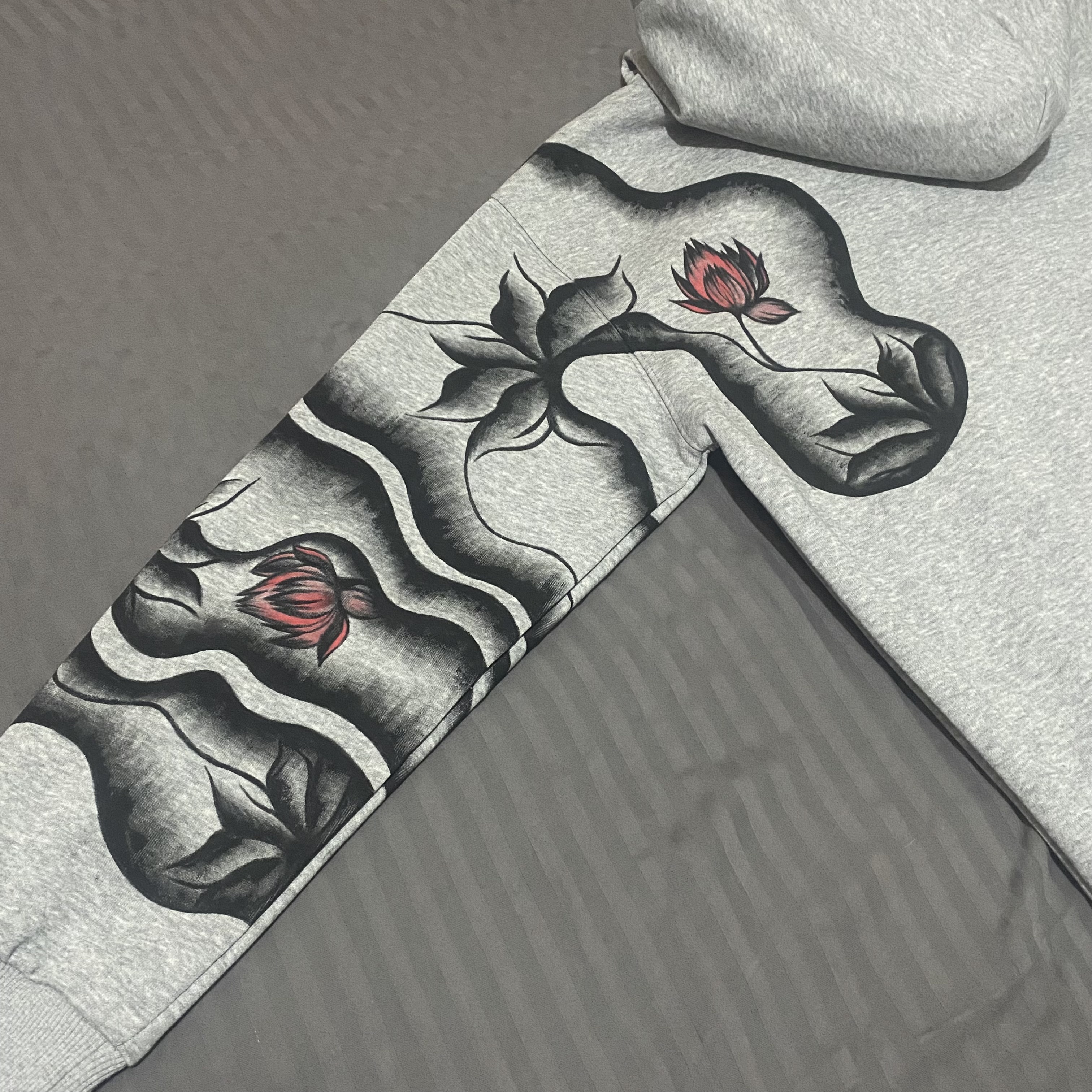 Polo Ralgh Laurent - Zip-through Grey Hoddie - M 