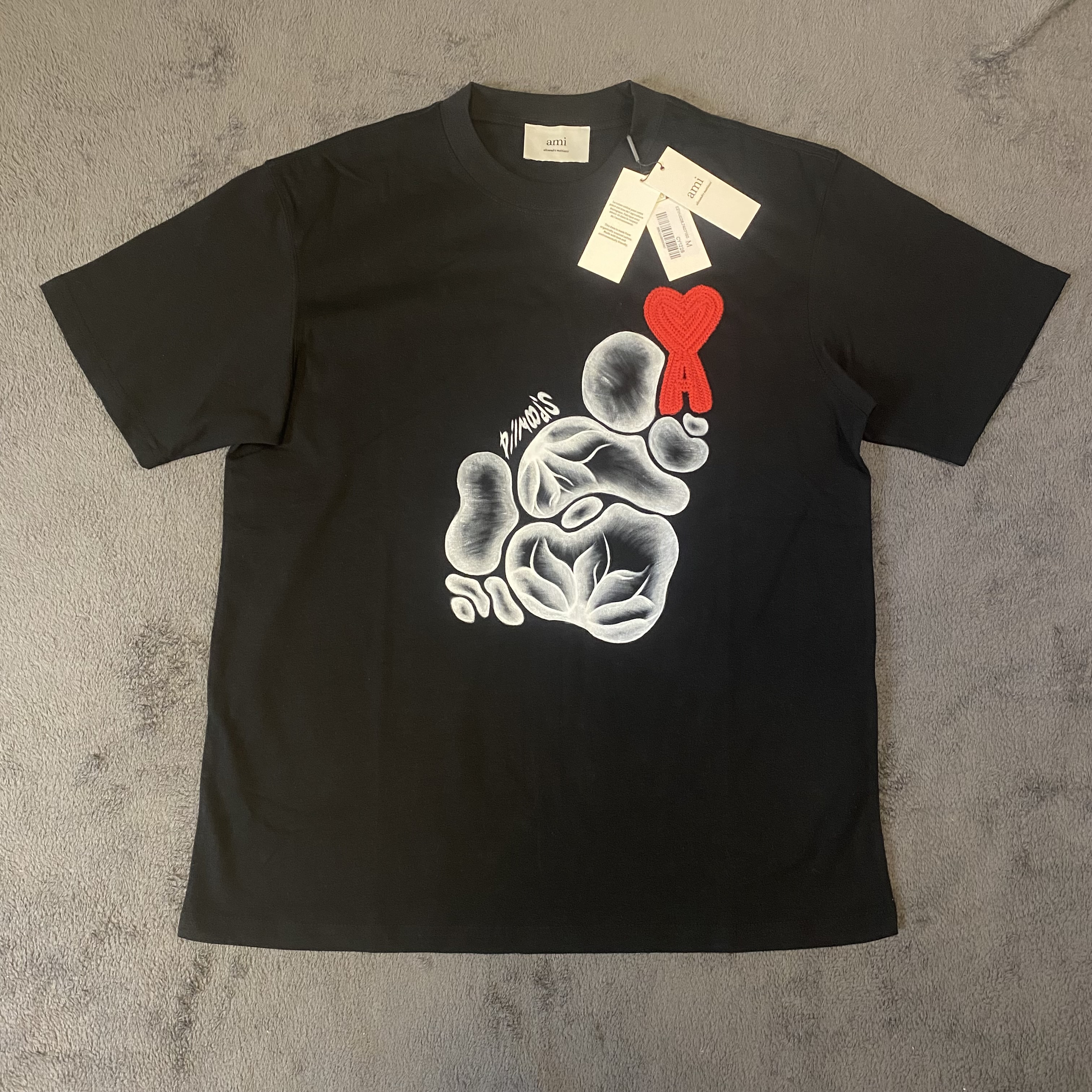 Ami Paris Black T-shirt - M