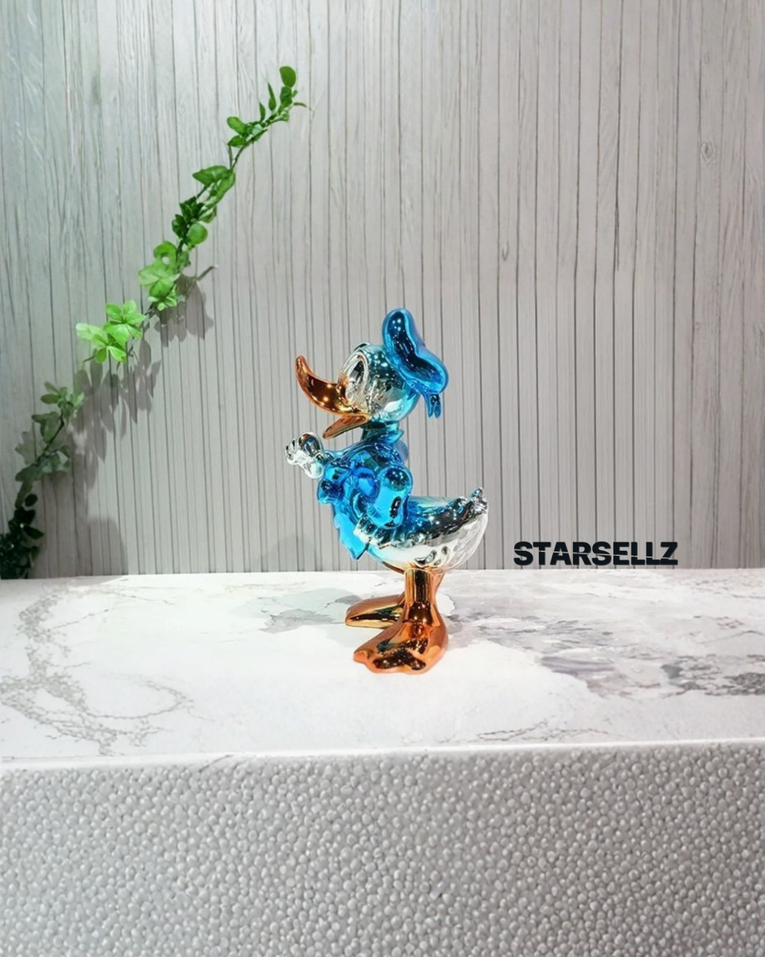 Estatueta Decorativa Pato Donald Happy