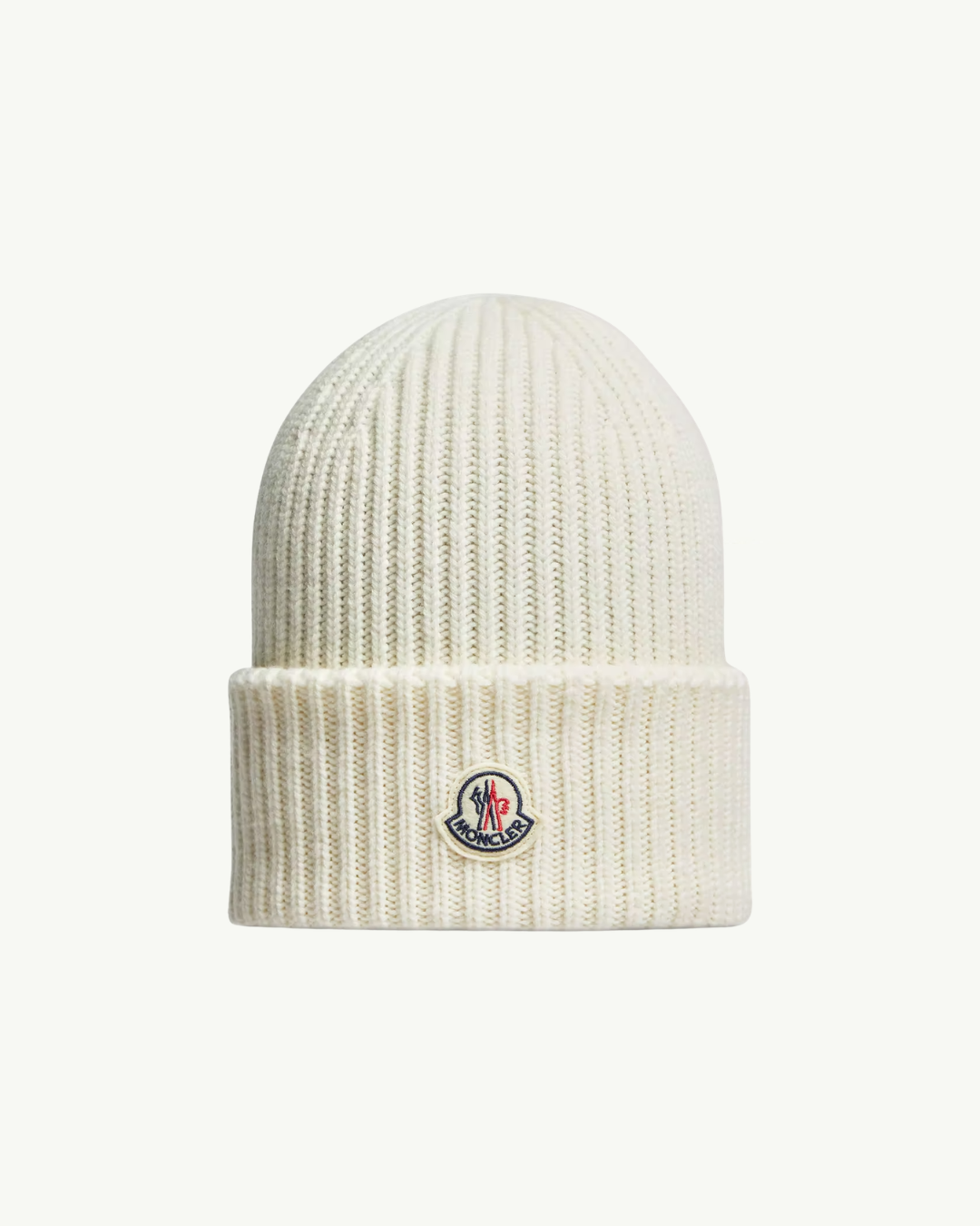 Gorro Moncler Wool & Cash - Branco