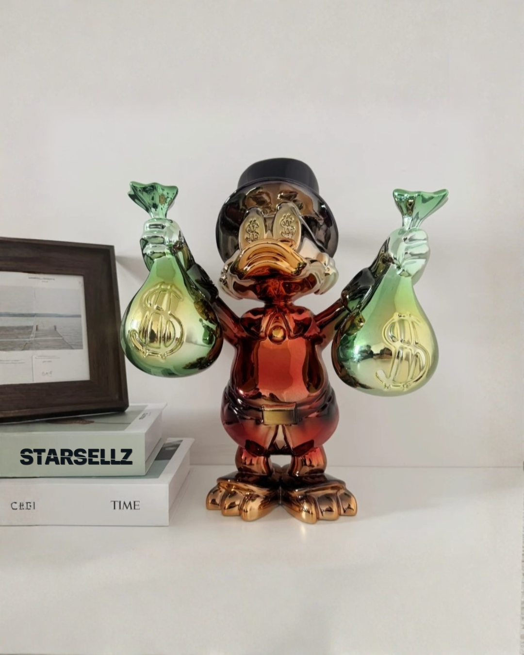 Estatueta Decorativa Tio Patinhas Money 2