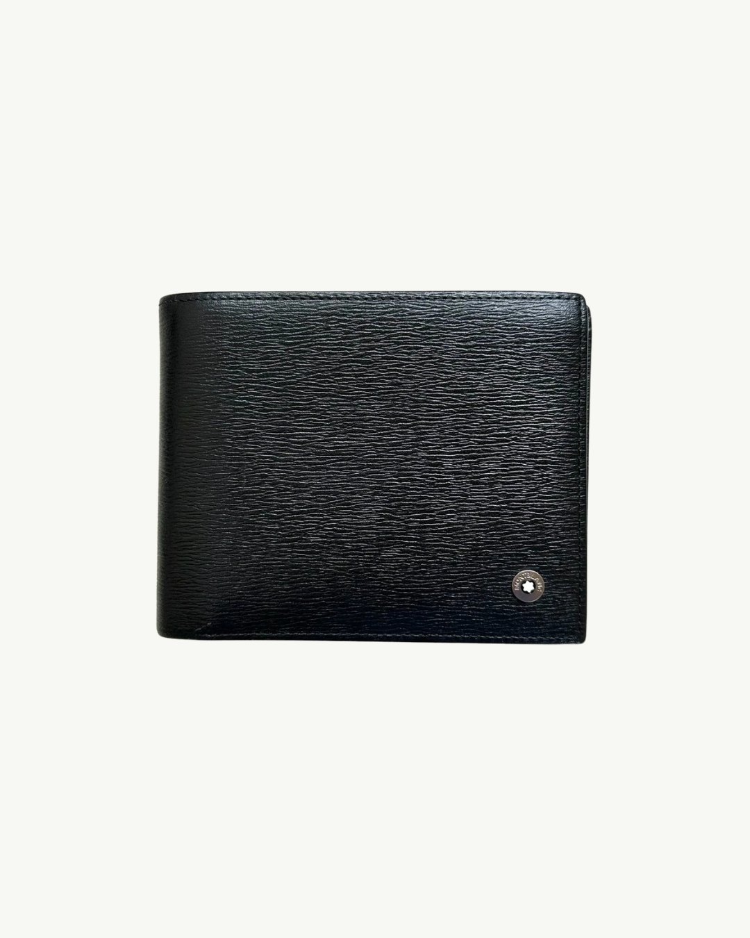 Carteira Masculina em Couro Preto