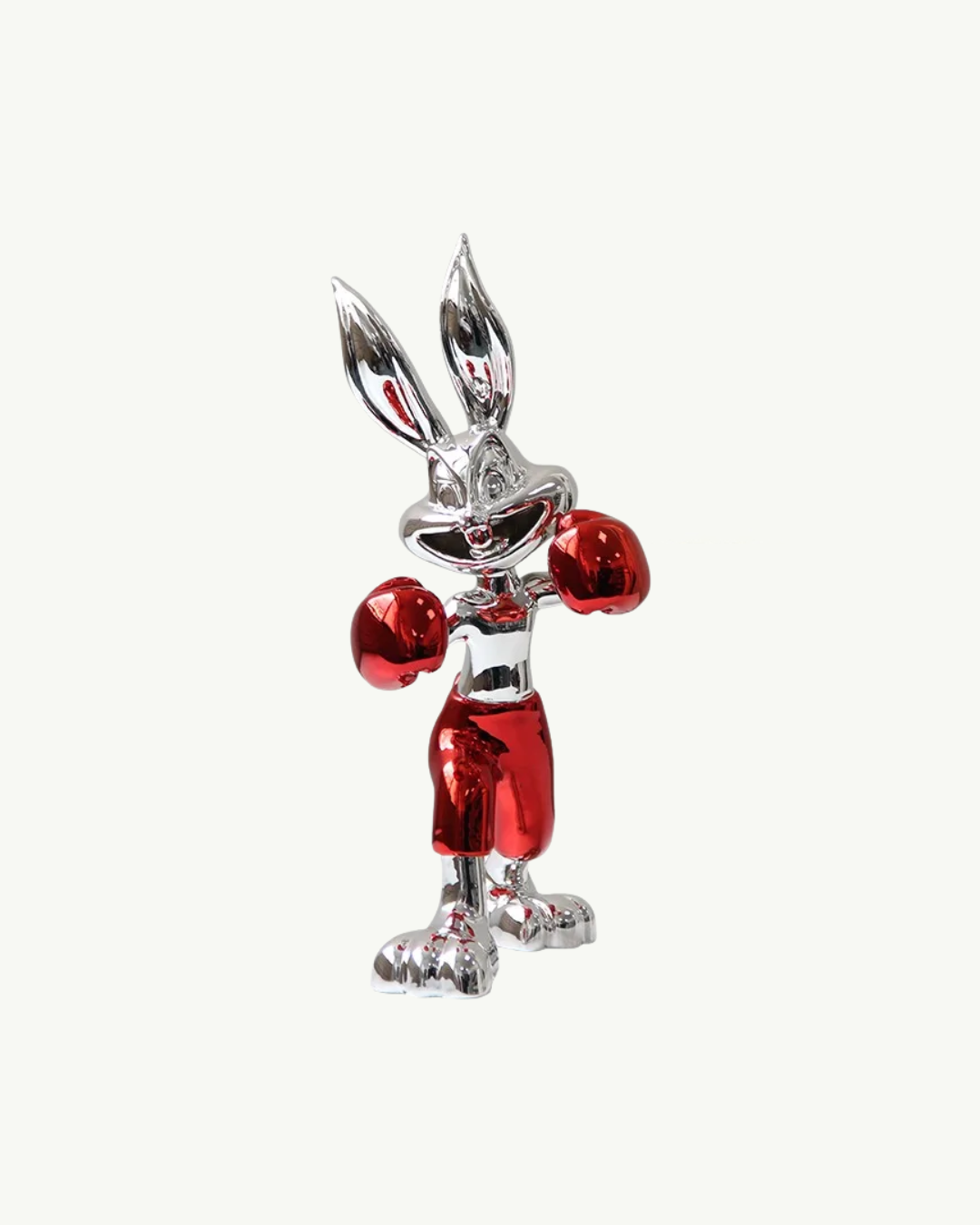 Bugs Bunny "Pernalonga" Boxer Silver Red