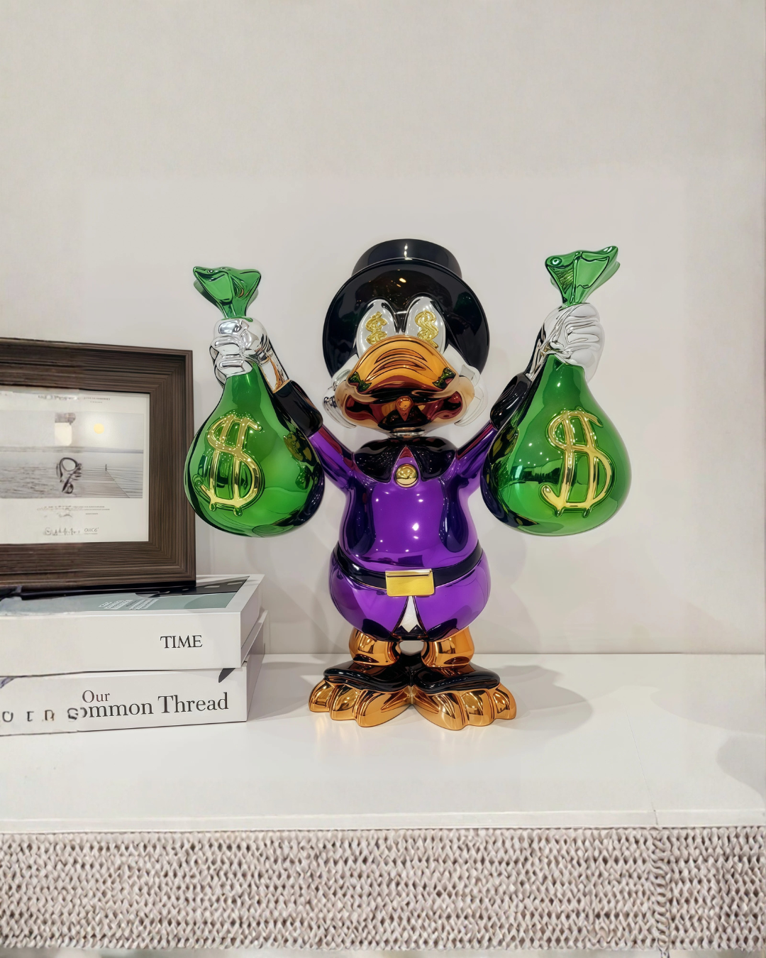 Estatueta Decorativa Tio Patinhas Money 1