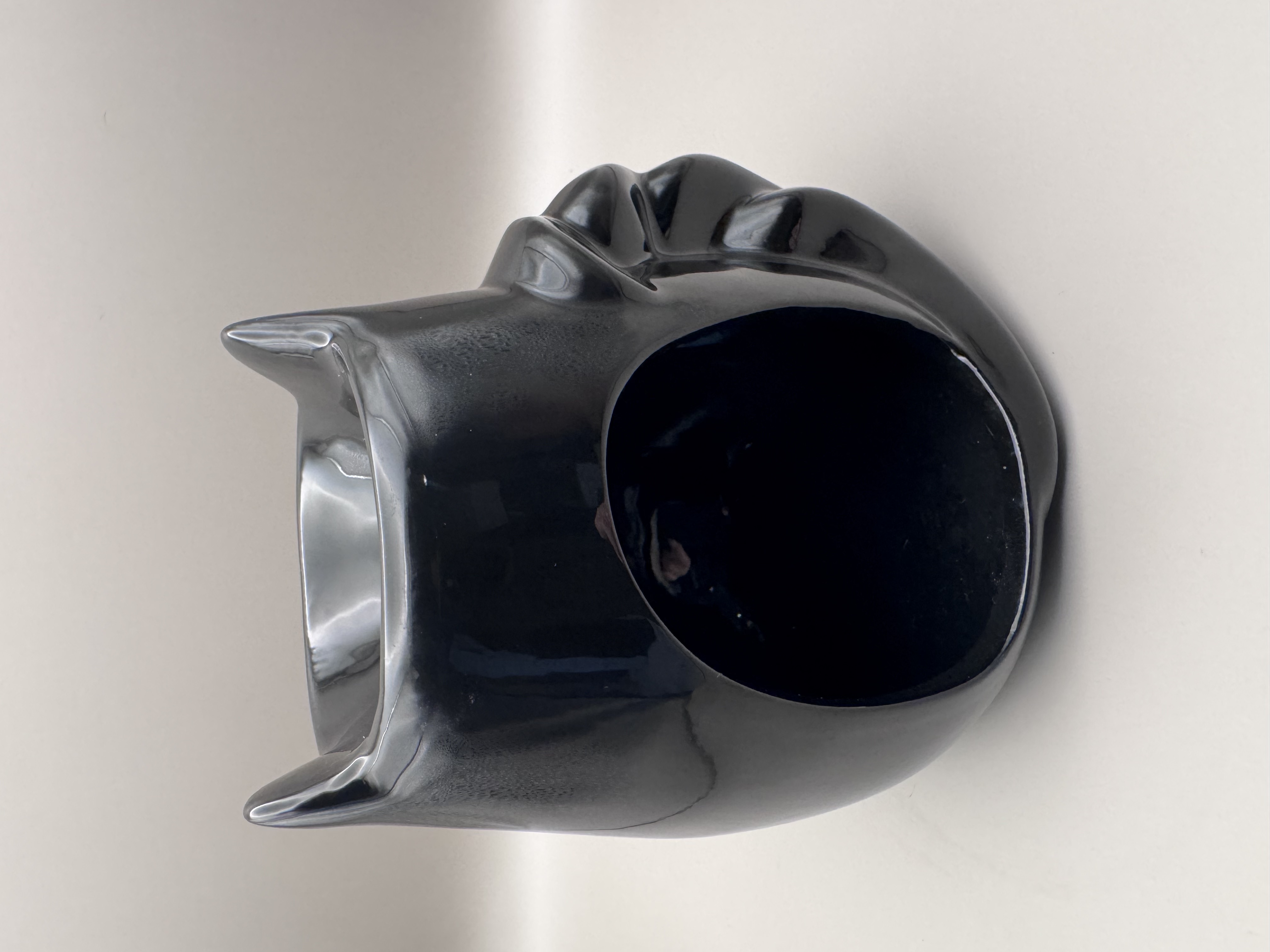 Cute Tuxedo Cat Ceramic Wax and Oil Warmer