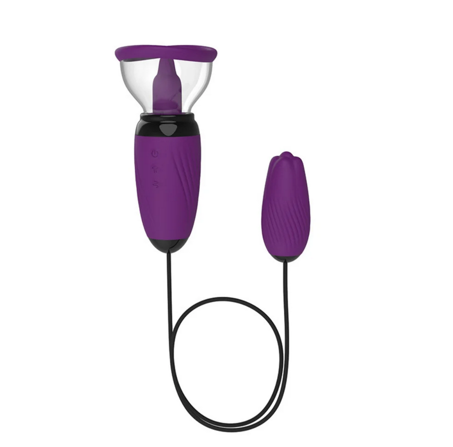 Estimulador Clitoriano língua mágica duplo