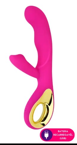 Vibrador ponto G com estimulador de clitóris – Sex Angel II 