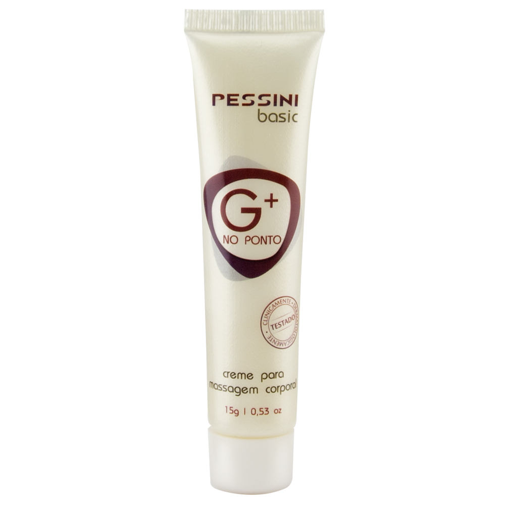 G+ No Ponto Creme Estimulador Feminino para Massagem Corporal