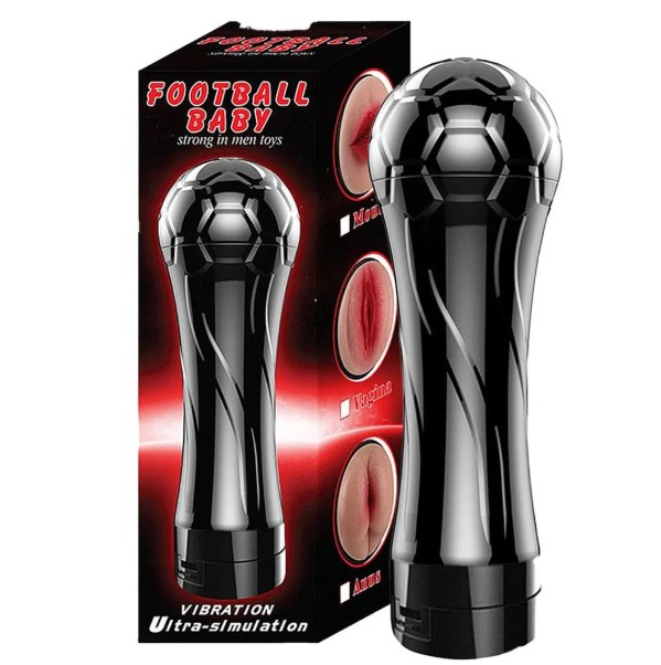Football Baby Masturbador Masculino Lanterna
