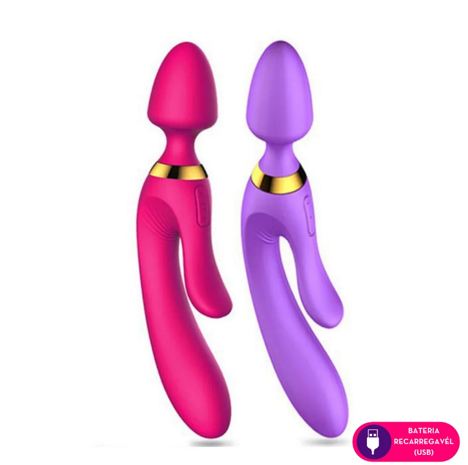 Vibrador Estimulador Duplo