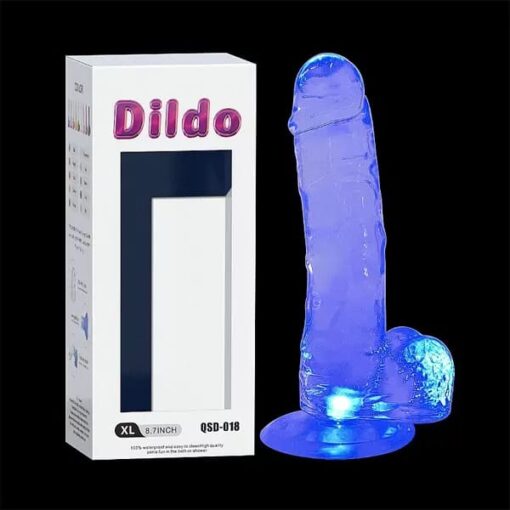 Prótese peniana de led com ventosa