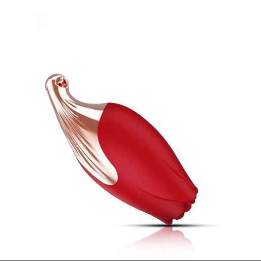 Vibrador Colar em formato de rosa