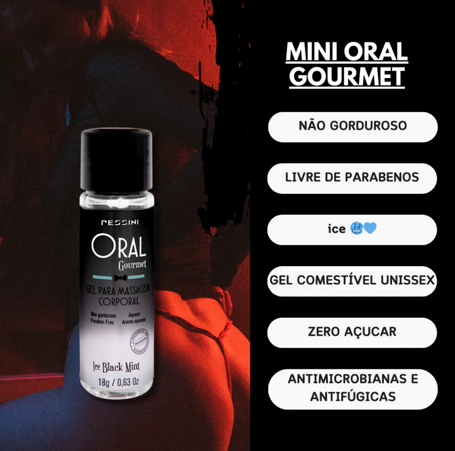 Óleo Oral Gourmet Beijável