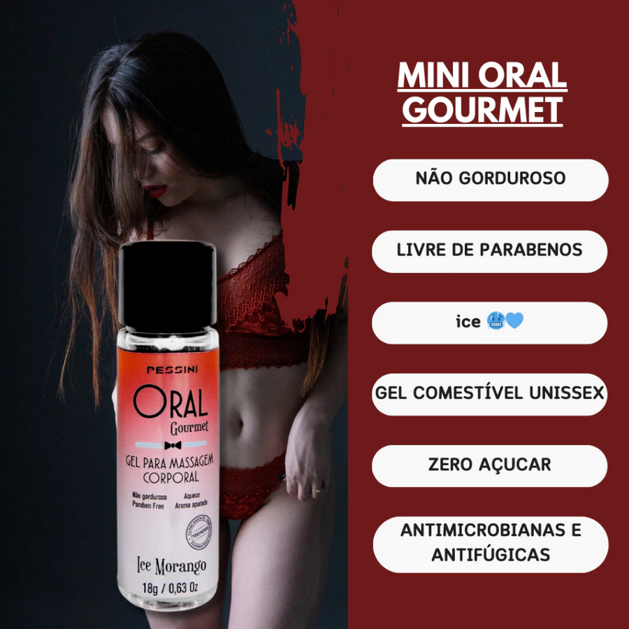 Óleo Oral Gourmet Beijável