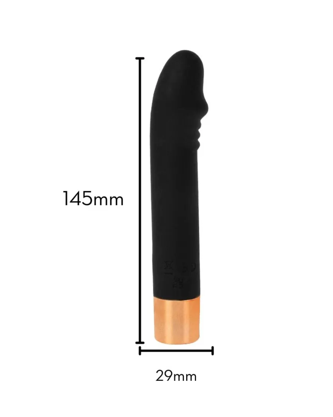 Vibrador Ponto G Formato Glande 