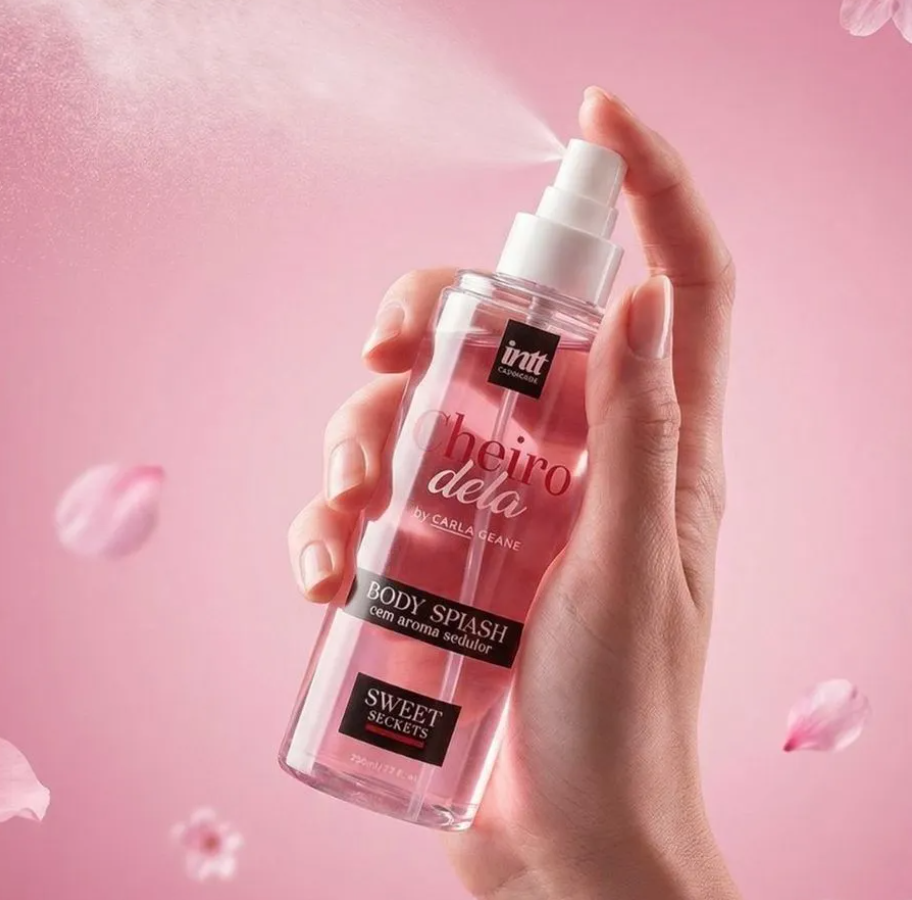 Cheiro Dela Body Splash com Aroma Sedutor