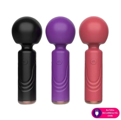 Mini massageador varinha mágica 