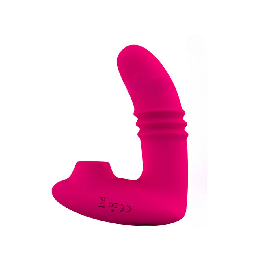 Vibrador de calcinha com estimulador clitoriano por Tecnologia de Vibroar