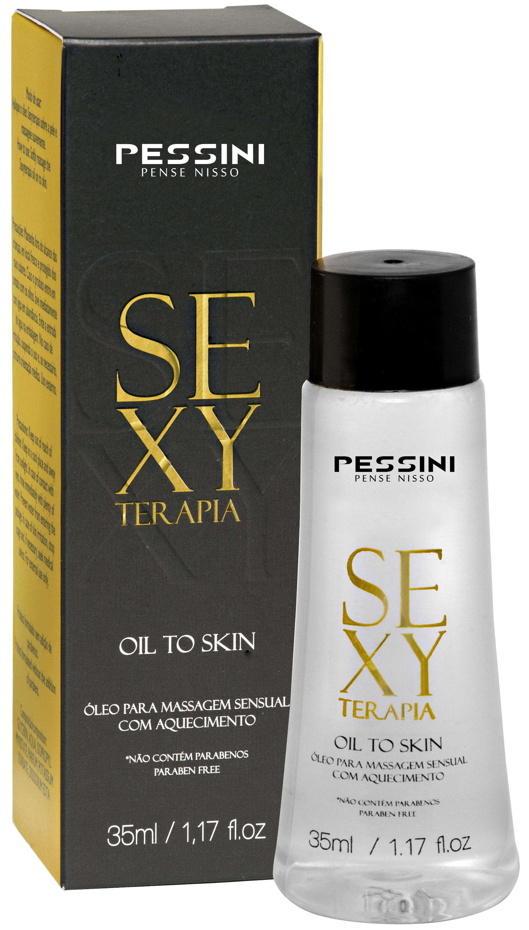Óleo para Massagem Sensual com Aquecimento Sexy Terapia