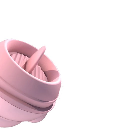 Vibrador formato de gatinho estimulador língua mágica 