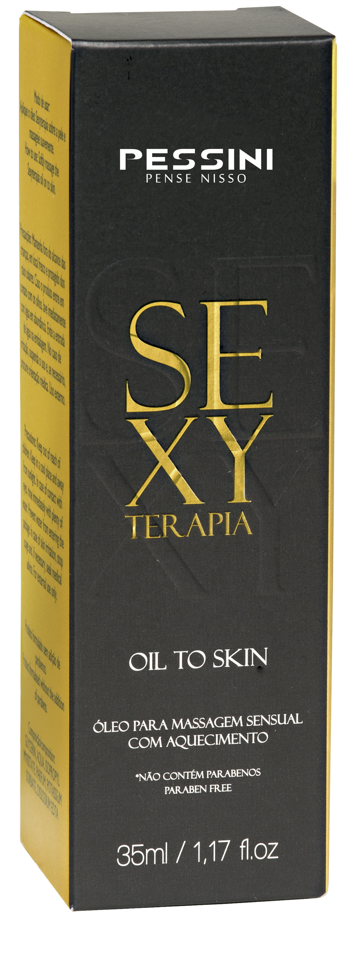 Óleo para Massagem Sensual com Aquecimento Sexy Terapia
