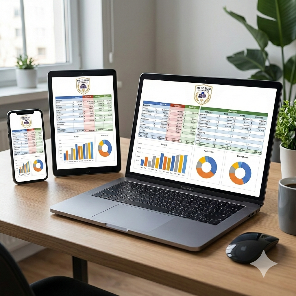 The Reality Strategy - Personal Budget Template