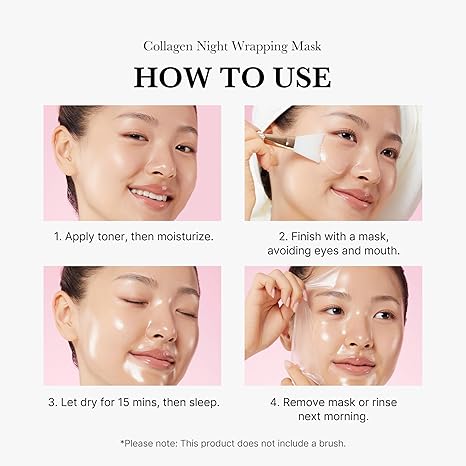 medicube Collagen Overnight Wrapping Peel Off Facial Mask Pack