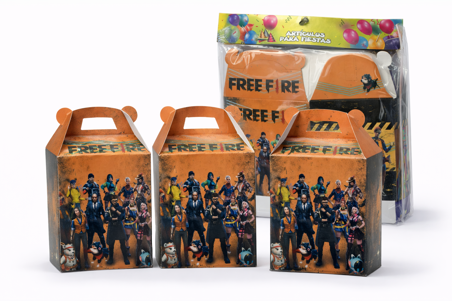 Paquete de 12 cajas sorpresa - Free Fire