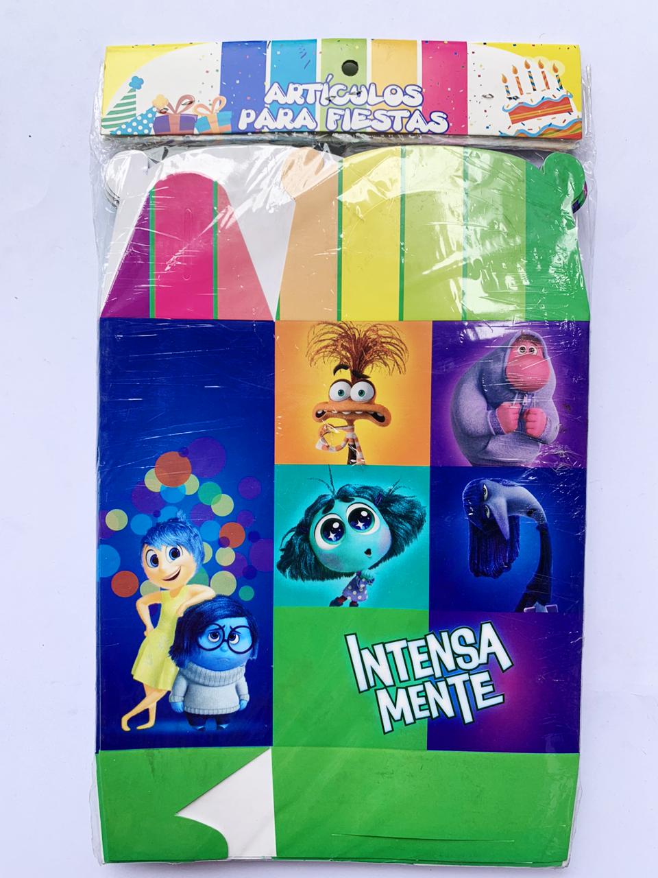 Paquete de 12 cajitas sorpresa - Intensamente