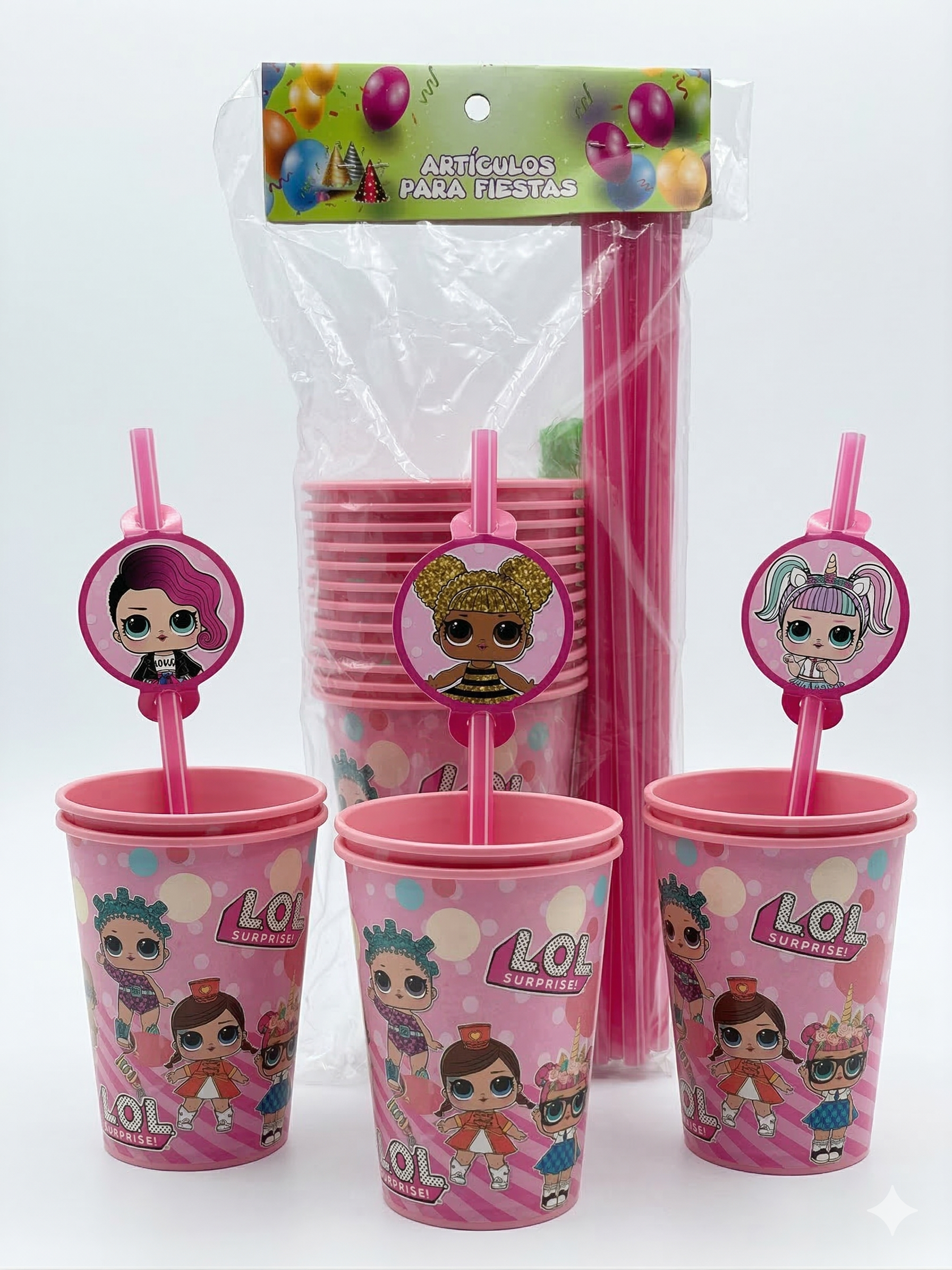 Paquete de 12 Vasos - LOL Surprise 