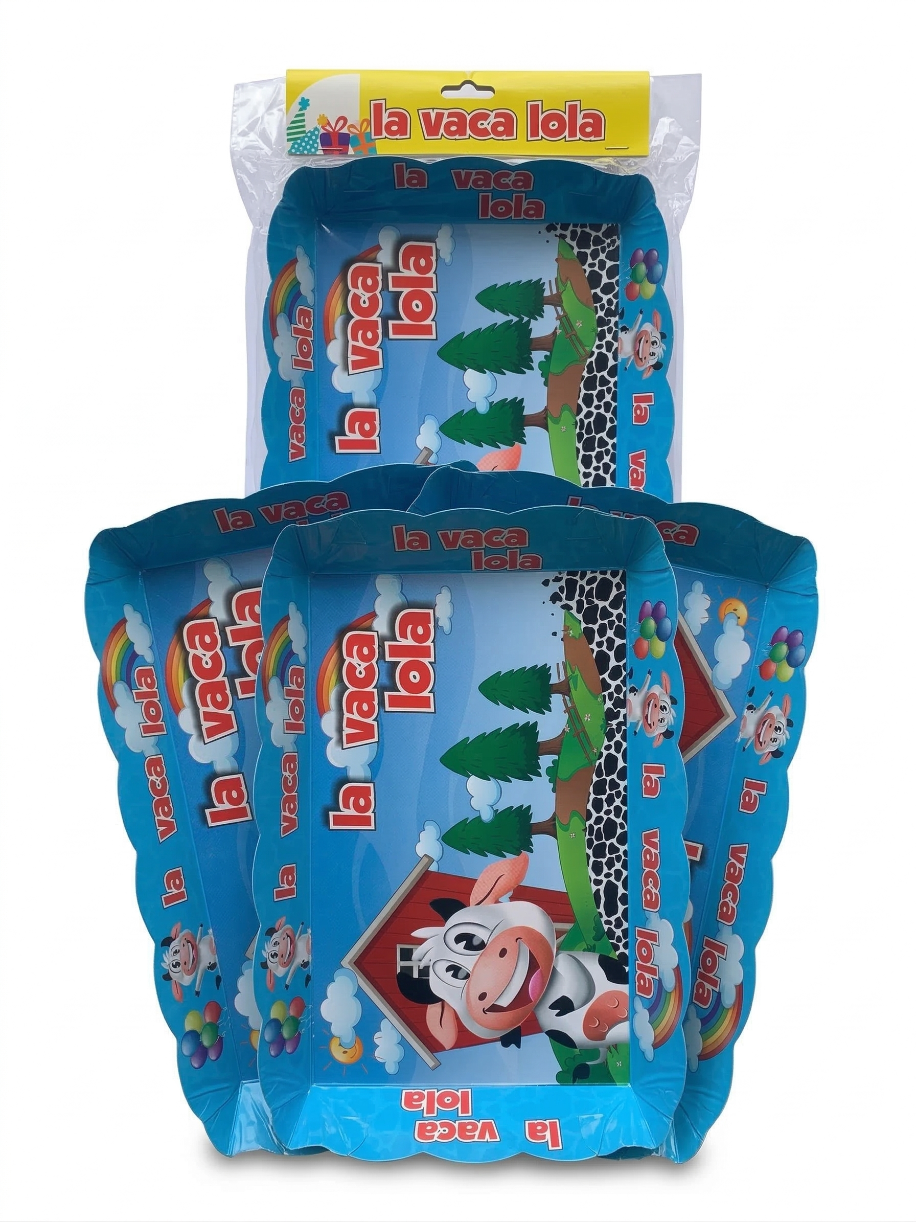 Paquete de 4 Charoles - Fiesta La Vaca Lola